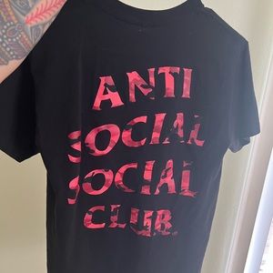 Brand new antisocial social club shirt